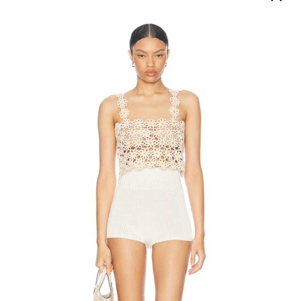 ESCVDO Malu crochet top NWT - Picture 2 of 6